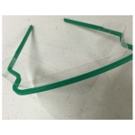 TMG Disposable Safety Glasses ( eye Shield ) Green Frame- 10pcs / Bag